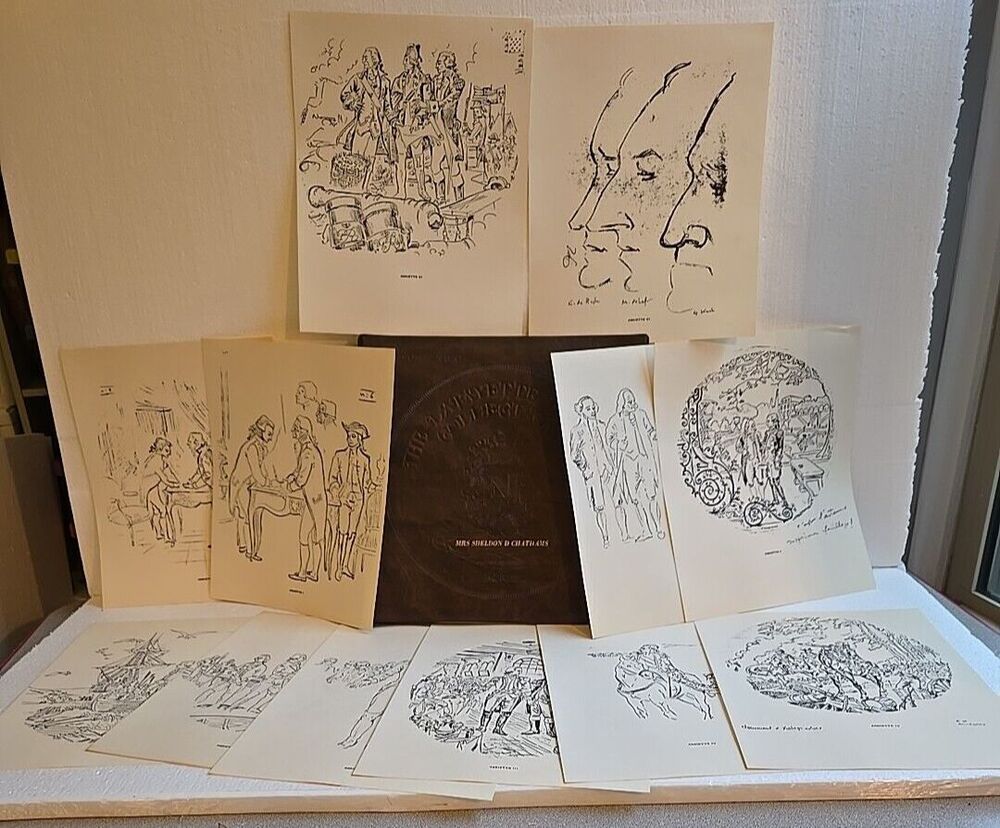 The Lafayette Legacy Collection Complete Official Record Book - 12 Prints